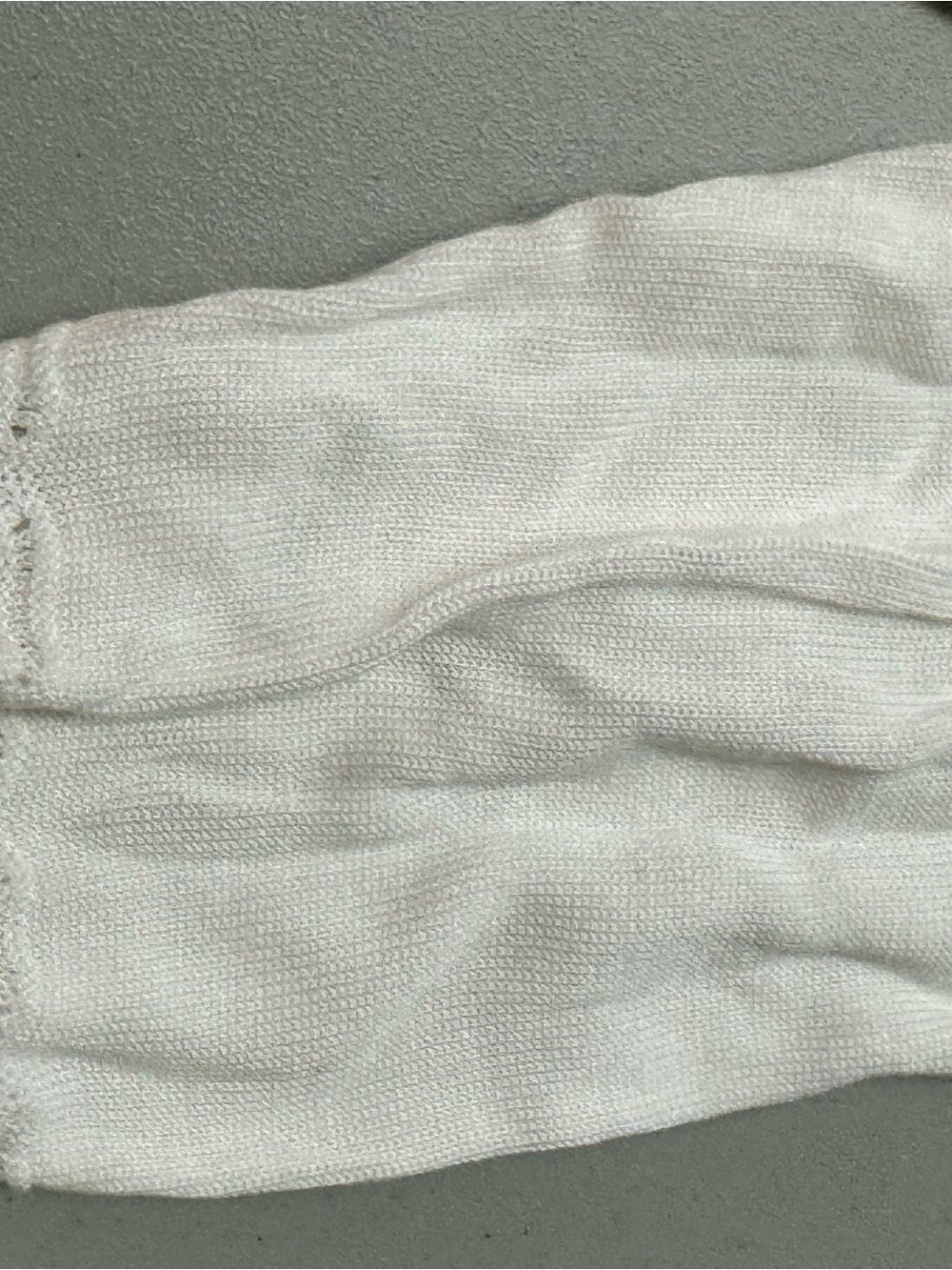 Christopher & Banks Women’s off white Knit Shrug Sweater size X-Large - Picture 3 of 7